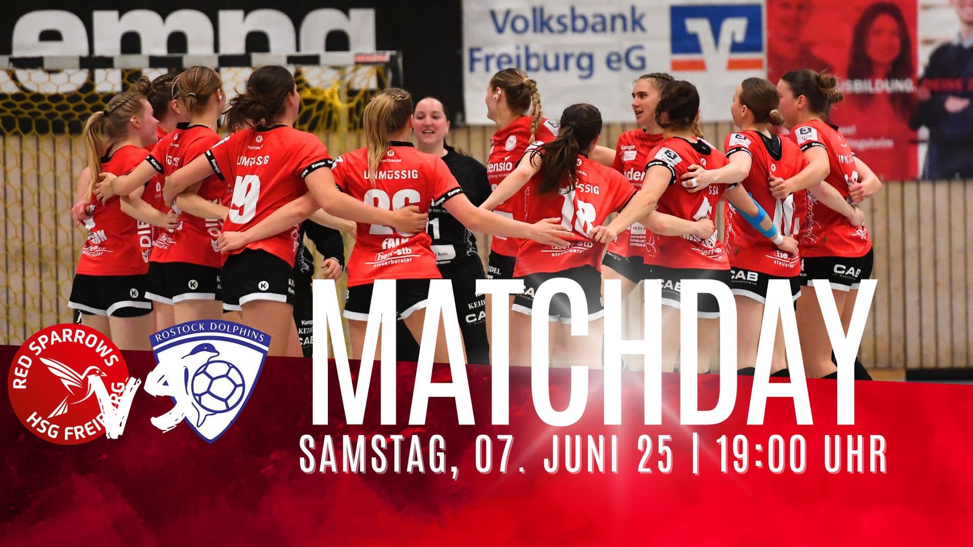 Red Sparrows vs. Rostocker Handball Club
